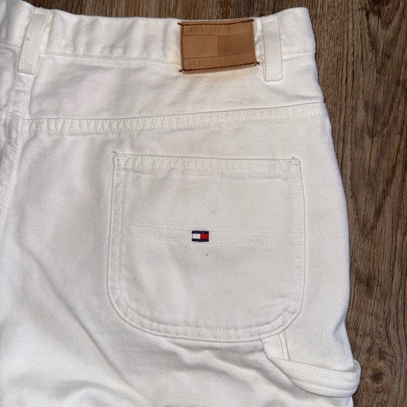 Y2K Tommy Hilfiger Women’s Denim Painters Shorts - Picture 7 of 12